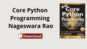 Core Python Programming Nageswara Rao PDF Download