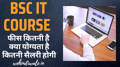 BSC IT KYA HAI - पूरी जानकारी | योग्यता | फीस | जॉब | सैलेरी | 2024